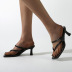 square toe high heel sandals NSSO42417