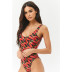 fashion printed sexy one-piece swimsuit NSHL42463