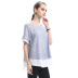 new plus size round neck stitching t-shirt NSJR42550