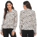 autumn and winter new long-sleeved spotted printed shirt NSJR42559