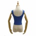 U-neck slim stretch yoga vest NSAC42598