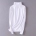 spring high neck long-sleeved T-shirt NSAC42630