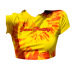 new letter tie-dye short-sleeved T-shirt NSXS42791
