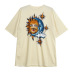 letters sun print short-sleeved T-shirt NSXS42792