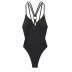 solid color sexy backless one-piece swimsuit  NSHL42864