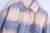 tie-dye draped lapel blouse  NSAM42999