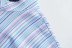 fashion pleated striped casual shirt dress NSAM43020