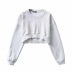 loose short sports hedging sweatershirt NSAC43040