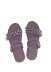 Sandalias planas con decoración de remaches de moda NSHU43068