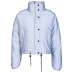  long-sleeved stand-up collar slim-fit cotton-padded jacket NSXE38655