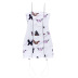Butterfly print sexy close-fitting sling shoulder dress  NSXE38782