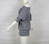 new one-neck bat long-sleeved knitted solid color dress NSCZ38833