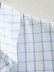 fashion loose lapel plaid shirt  NSAM43298