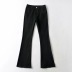 Pantalones de mezclilla delgados de moda elástica de cintura alta NSAC43413