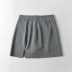 high waist split short skirt NSHS43511
