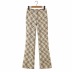 new slim plaid trousers NSHS43523