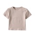 round neck stretch bottoming shirt  NSHS43524