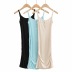 Sexy sling long new elastic slim dress NSHS43537