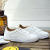 Breathable mesh white flat shoes NSNL43548