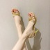 hollow fashion high heels summer sandals  NSCA43572