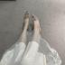 high-heeled transparent fashion sandals NSCA43574