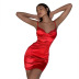 fashion pure color sexy sling dress NSHLJ43678