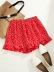 floral casual large size loose short skirt  NSGHY43720
