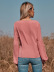 V-neck Tie Long Sleeve Top NSGHY43730