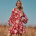 Fashion New Printed Round Neck Dress NSGHY43762