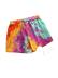 casual tie-dye lace-up ultra-short casual pants NSGHY43808