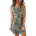 summer slim sleeveless lace-up dress NSKL43829