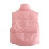 Fashion double-sided wear slim cotton vest NSAC43841
