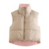 Fashion double-sided wear slim cotton vest NSAC43841