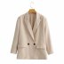 Fashion two-breasted suit jacket NSAM43881