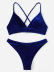 solid color velvet bikini NSHL44034