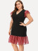 large size black long skirt NSGHY44153