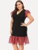 large size black long skirt NSGHY44153
