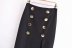 falda con doble botonadura y cintura alta NSAM44208