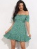 Polka Dot Off-Shoulder Sexy Dress NSGHY44379
