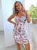 summer new sexy backless floral print dress NSYI44758