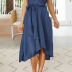 summer new style solid color dress NSYSB44915