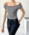 fashion short slim-fitting short-sleeved T-shirt NSAC44942