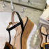 Square buckle open toe platform sandals NSHU45068