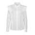 ruffled lapel long-sleeved cotton shirt NSYSB45270