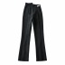 pantalones casuales ajustados elásticos NSAC45407