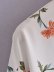 flower print lapel blouse NSAM45440