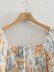 Spring Printed Waist Retro Dress NSAM45458