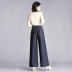 autumn new denim high-waist large-size casual pants NSYY45629