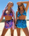 Summer bling decor halter top & skirt set NSXYA45747