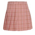 high waist plaid sexy pleated skirt  NSLQ45773